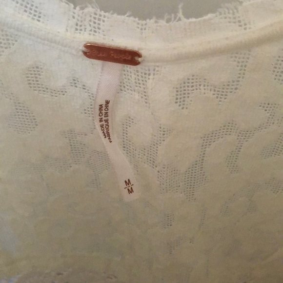 NWT free people dress white M - Picture 2 of 8